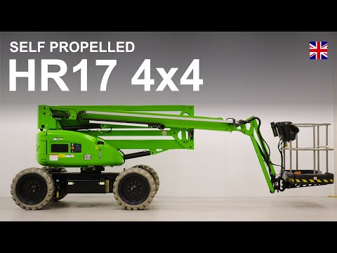 Nifty HR17 4x4 self-propelled Boom Lift 17.2 Working height
