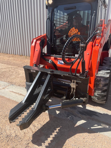 Post  Puller can be used to pull vines and shrubs to suit Kubota SSV65 Skid Steer For Hire